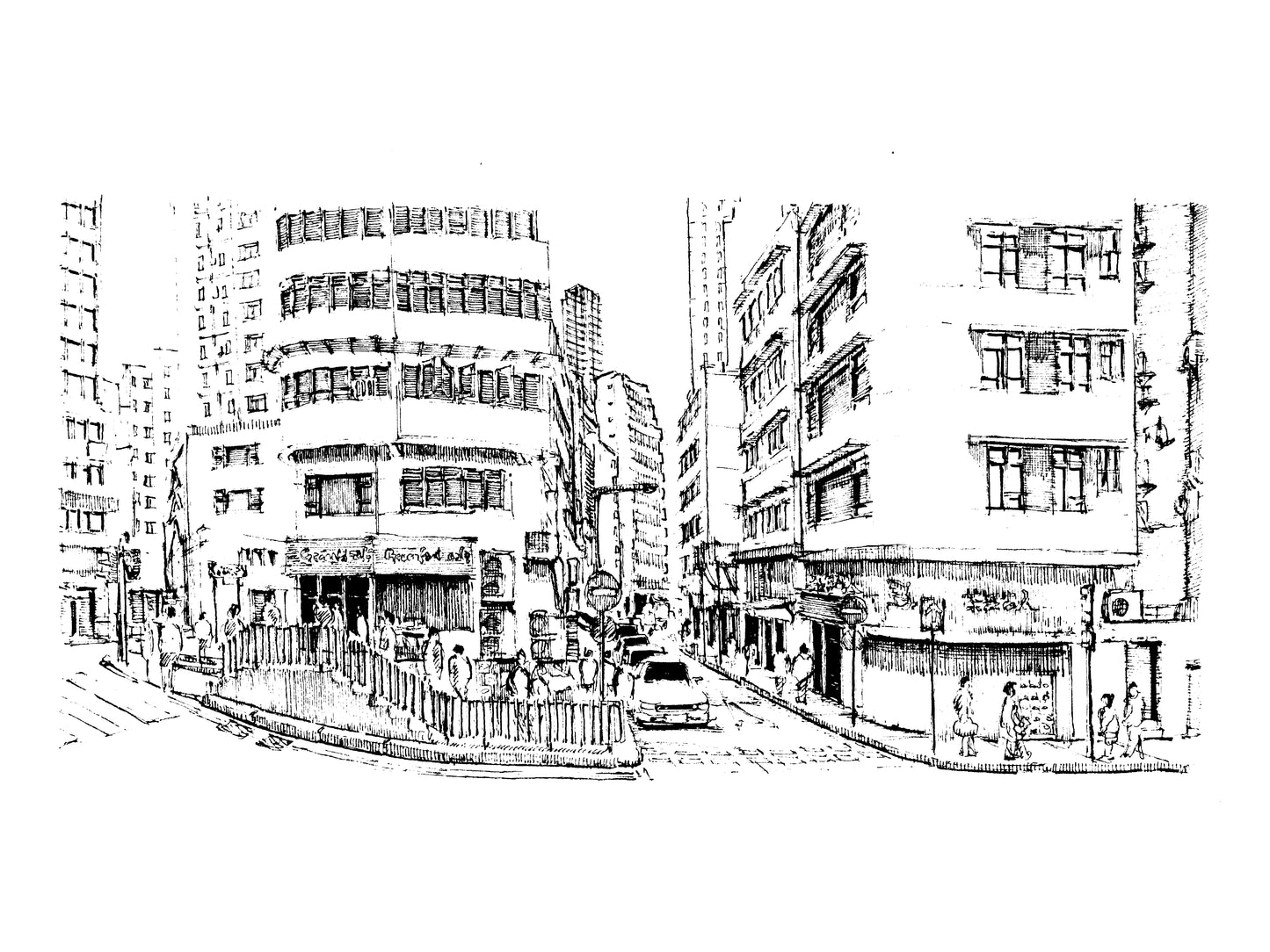 上環文咸東街 （原畫）