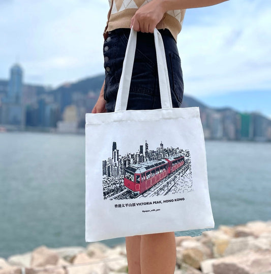 Hong Kong Peak Tote Bag