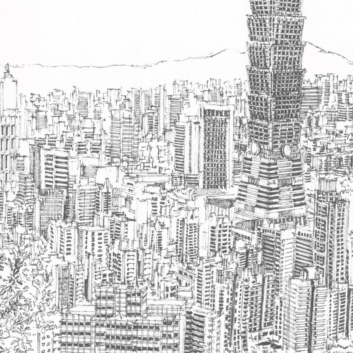 Taipei 101 (Original Drawing)